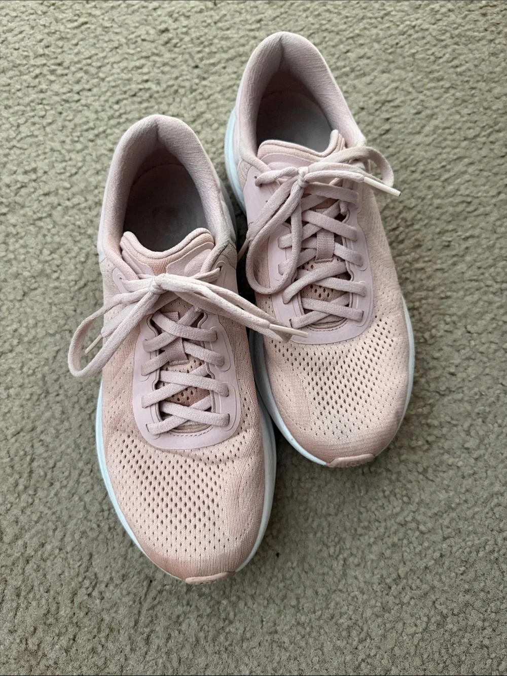 lululemon athletica Beyondfeel Pink & White Women's Running Shoes